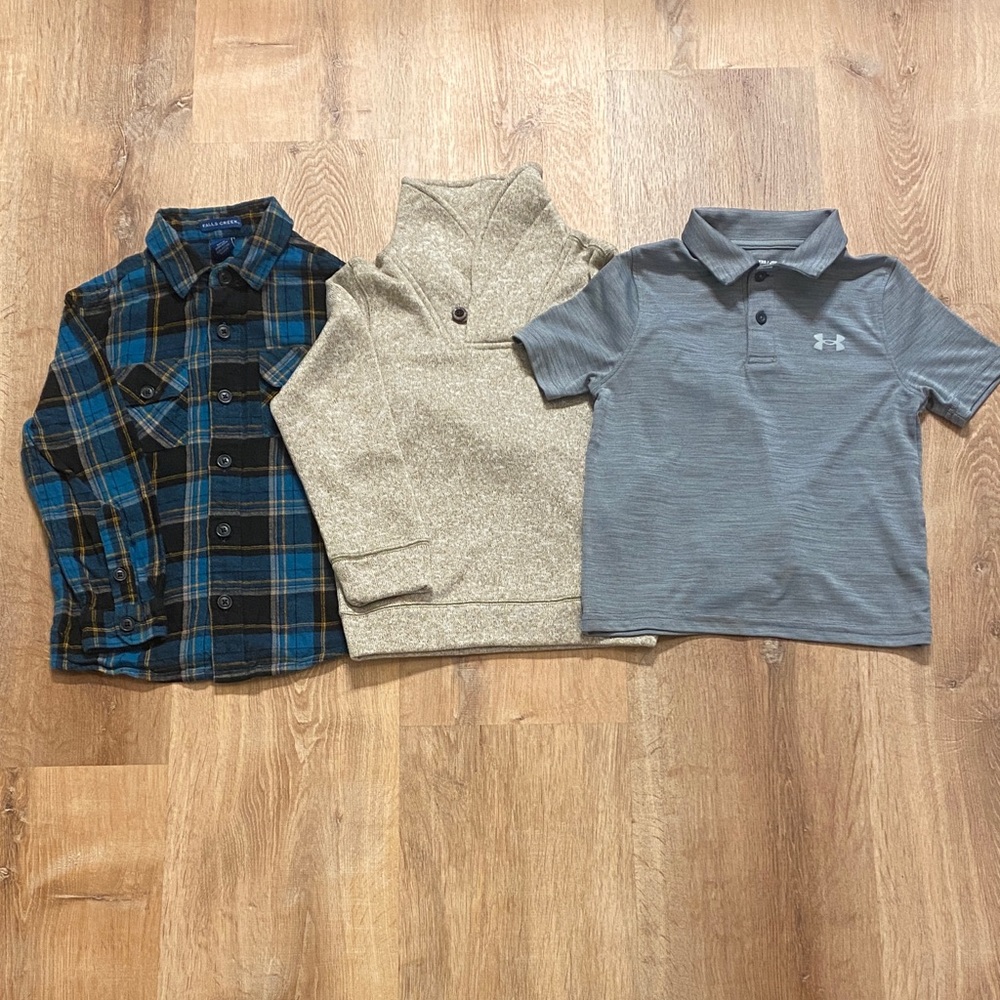 Boys Shirt Bundle - Size 4/5, 4, YXS - EUC